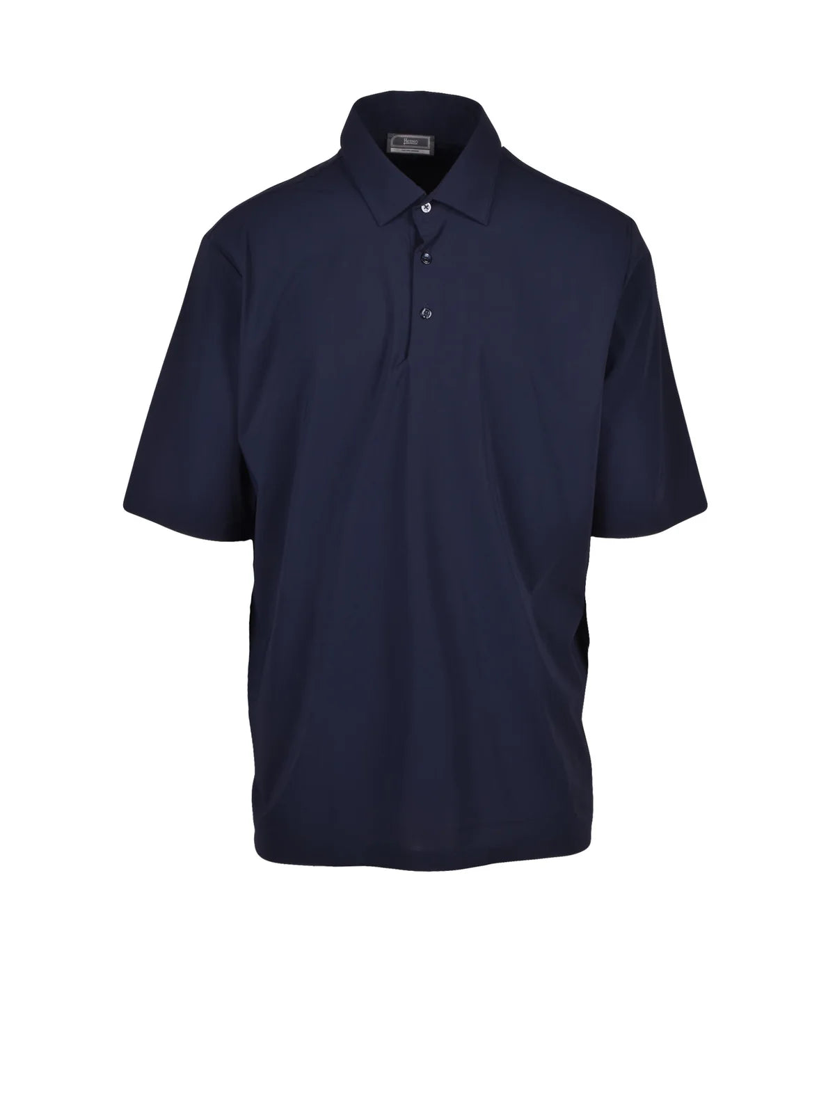 Herno Polo Tessuto Tecnico - Blu