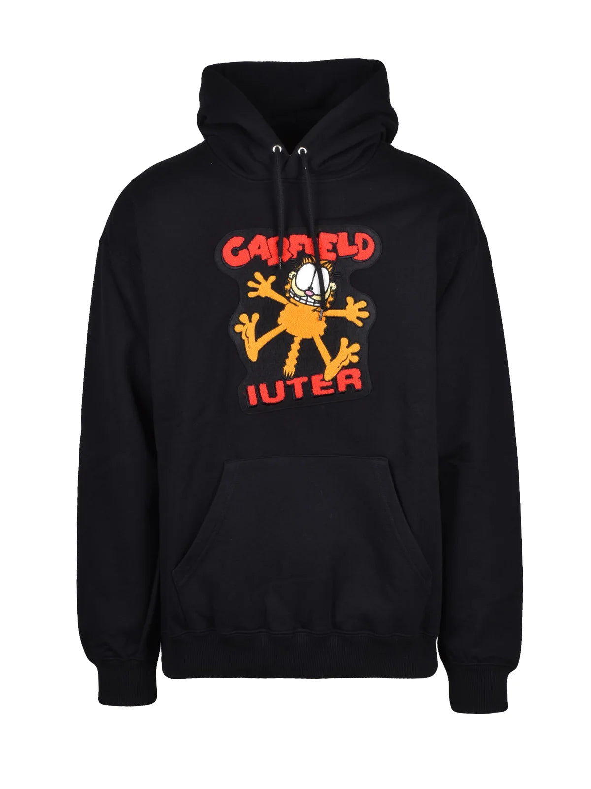 Iuter Felpa con Cappuccio - Nero