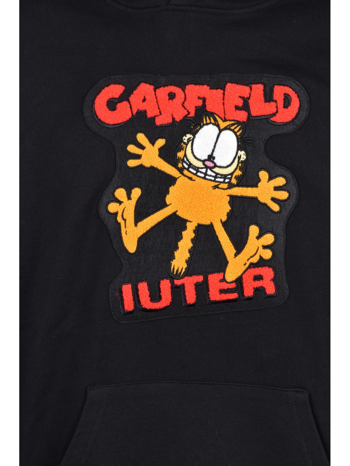 Iuter Felpa con Cappuccio - Nero