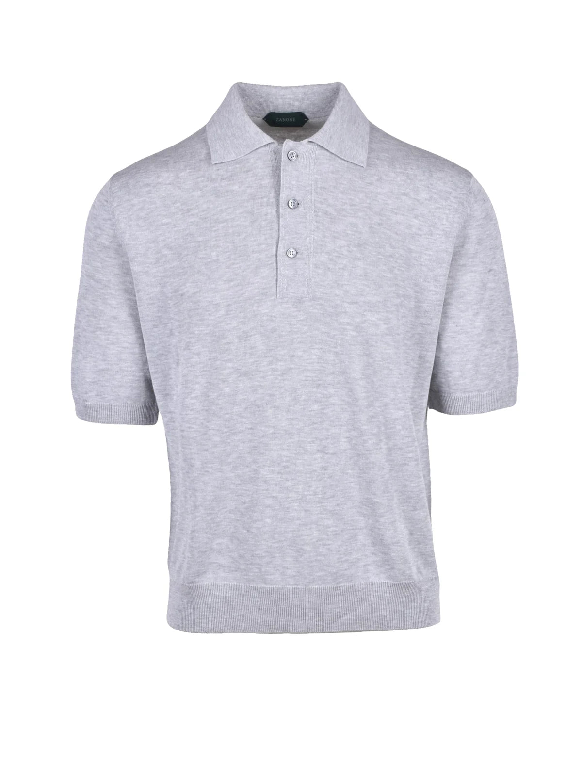 Zanone Polo in Maglia - Grigio