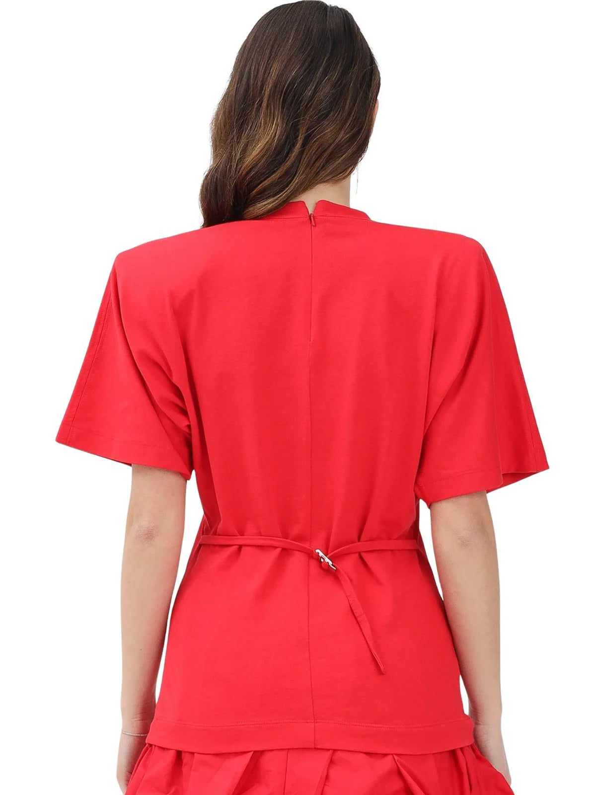 Pinko T-shirt Over Rossa