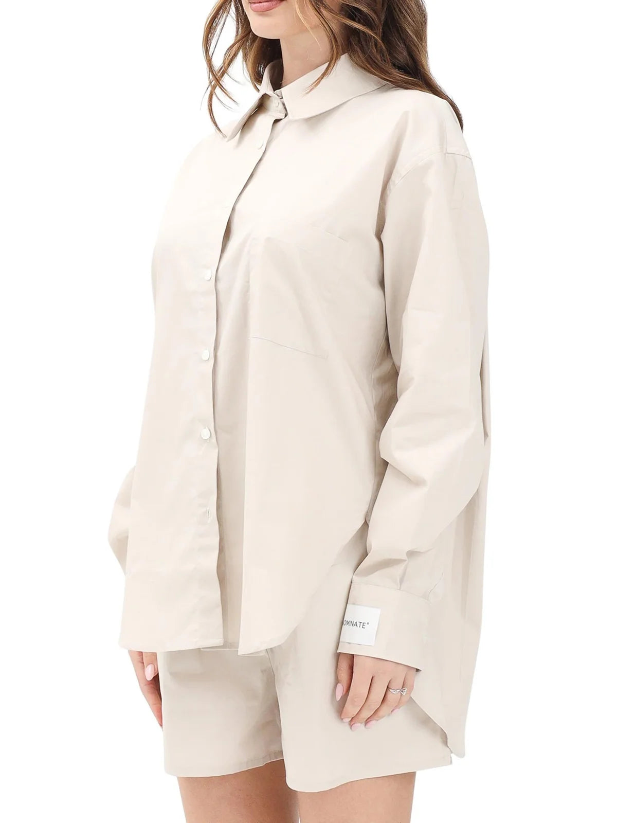 Hinnominate Camicia Cotone - Beige