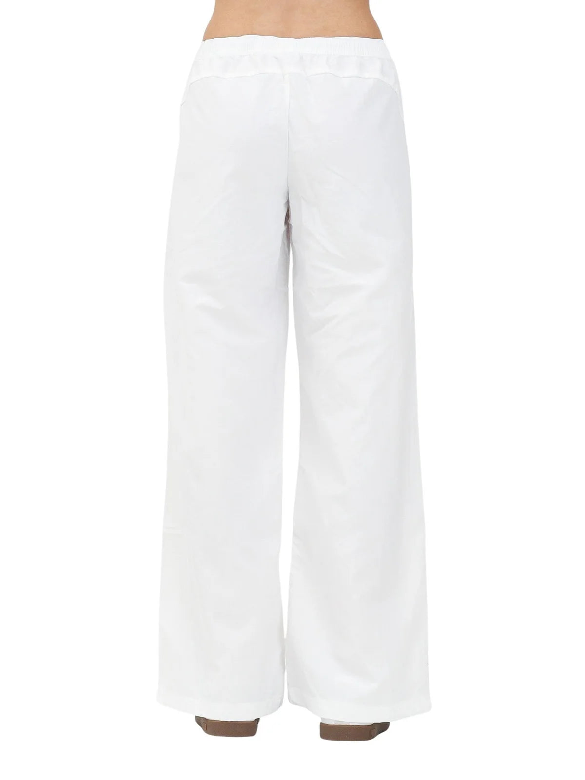 Puma Pantaloni Tuta in Nylon - Bianco