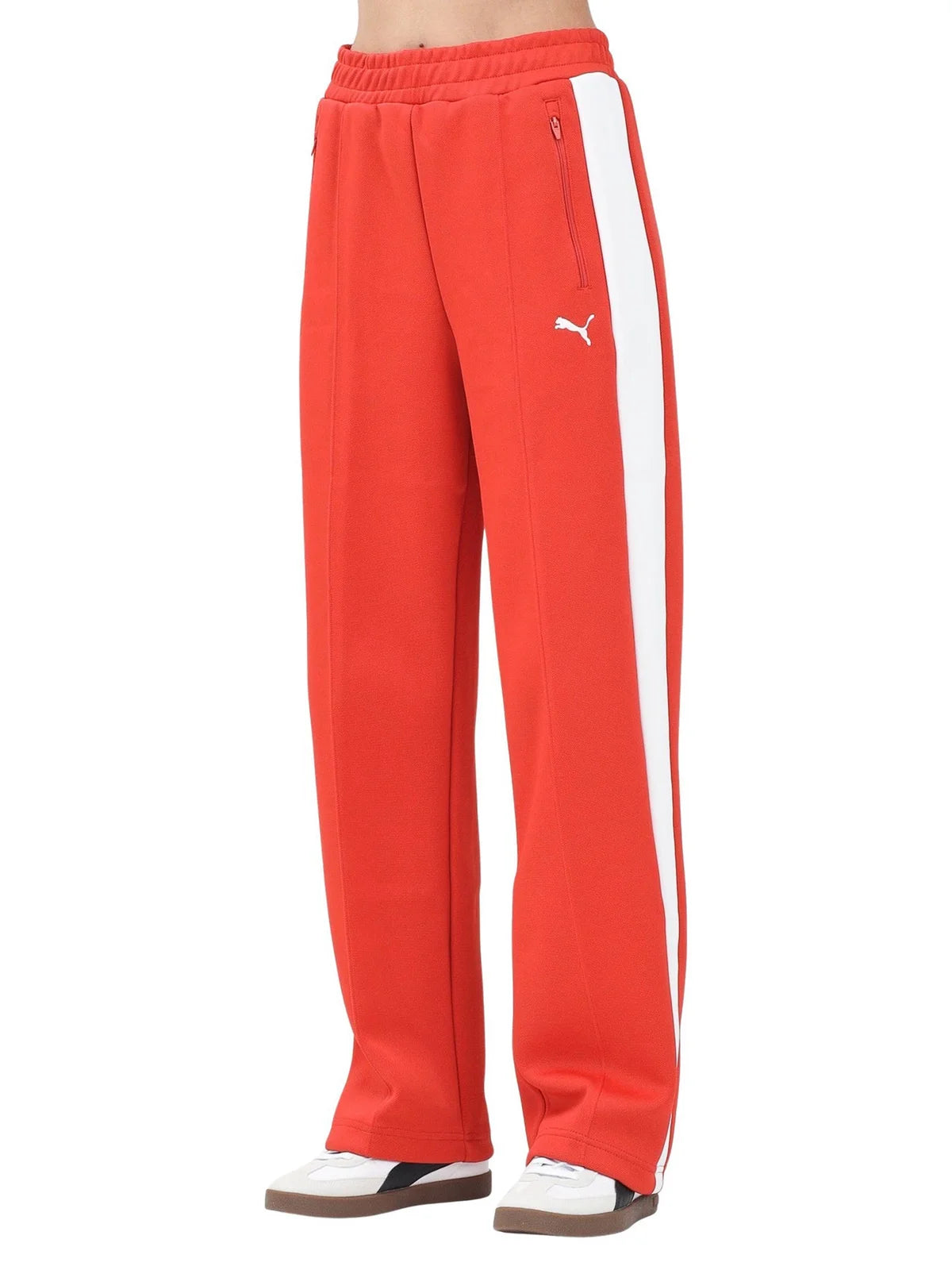 Puma Pantaloni Tuta Rosso
