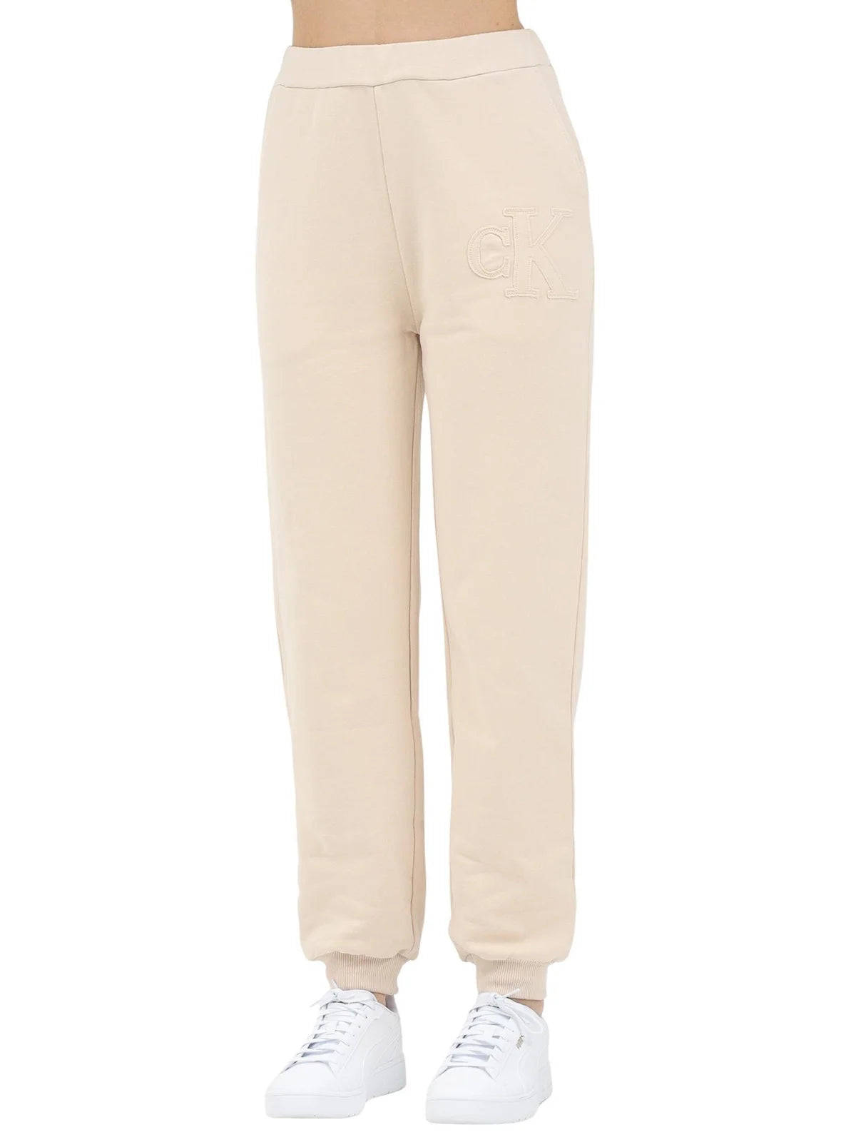 Calvin Klein Jeans Pantaloni Tuta Beige