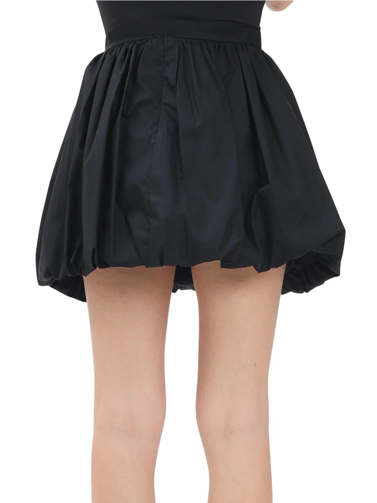 Vicolo Gonna Mini Palloncino - Nero