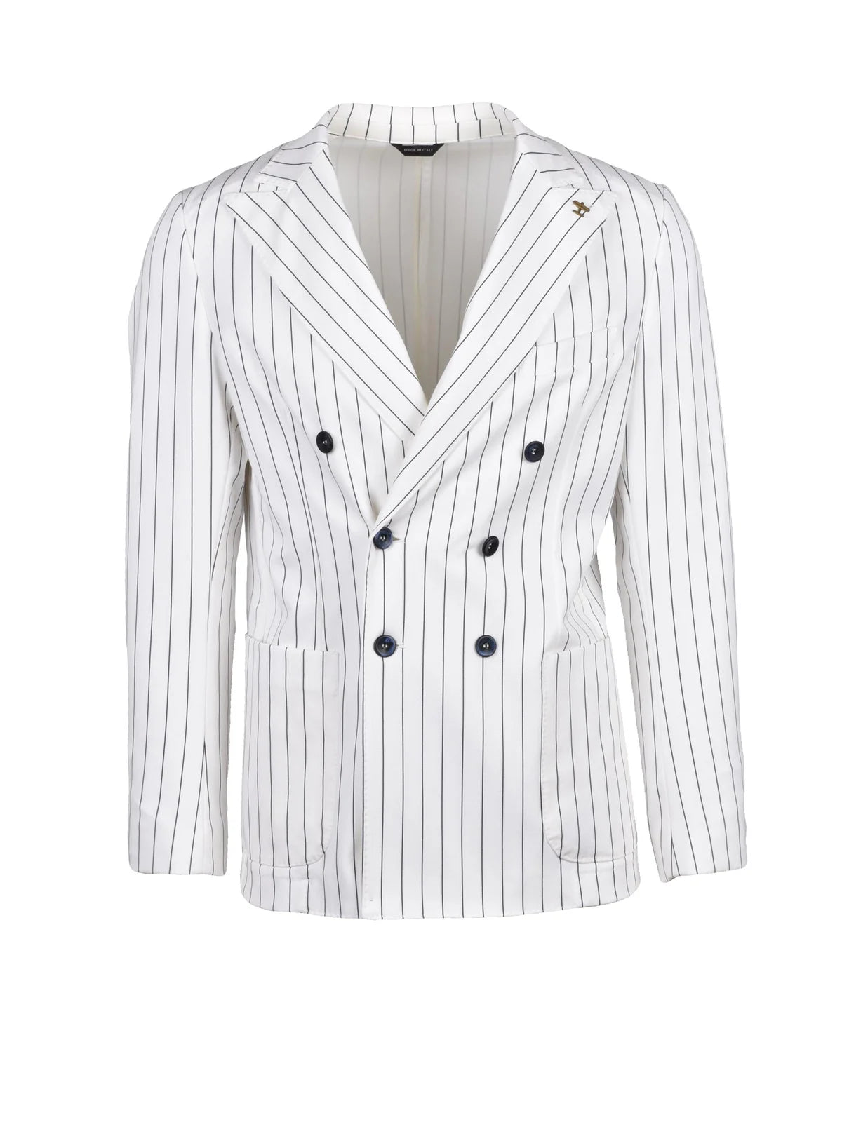 Havana & Co Giacca Blazer Cotone Nylon Elastan - Bianco