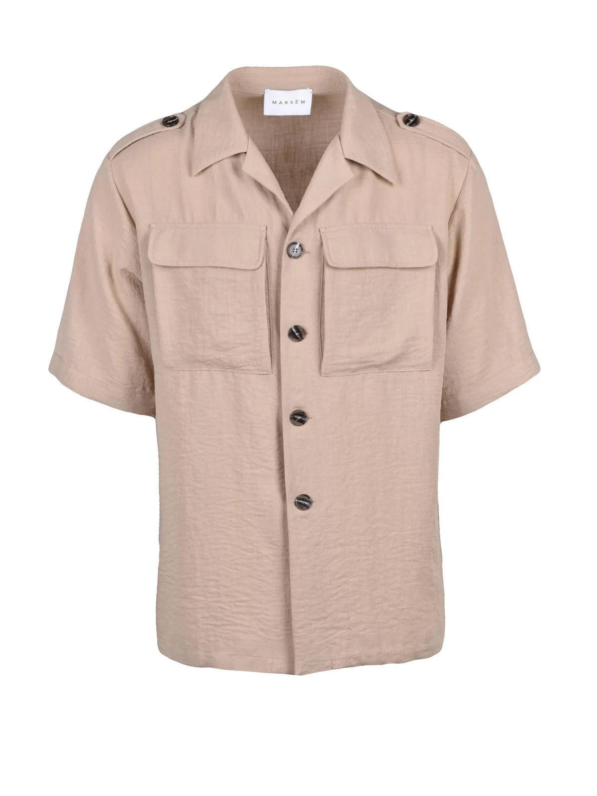 Marsem Camicia Poliestere - Beige