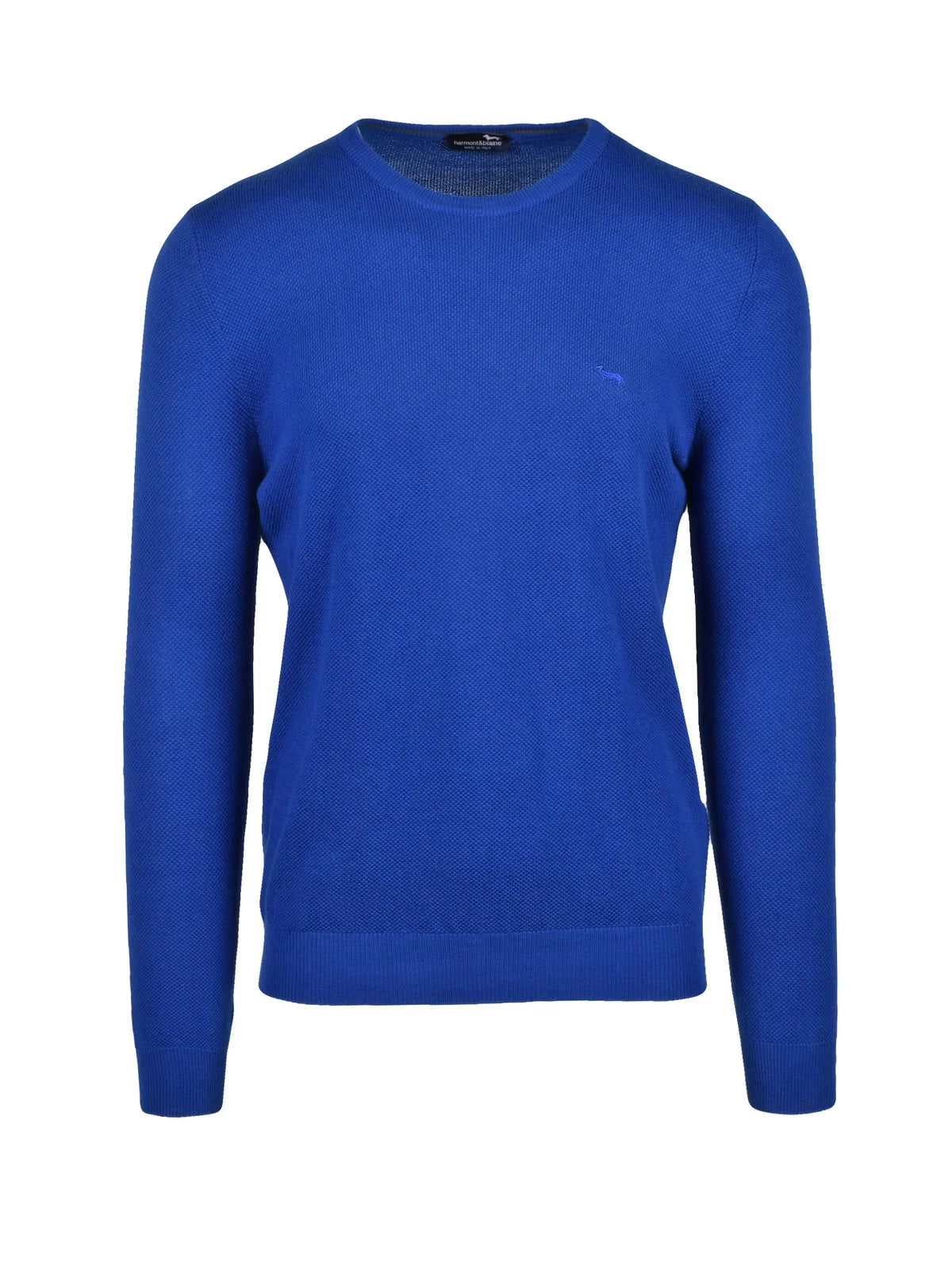 Harmont&blaine Maglione Girocollo Cotone - Royal Blue