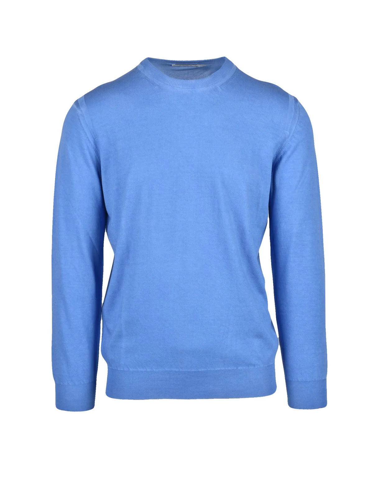 Kangra Maglione Girocollo Cotone - Azzurro