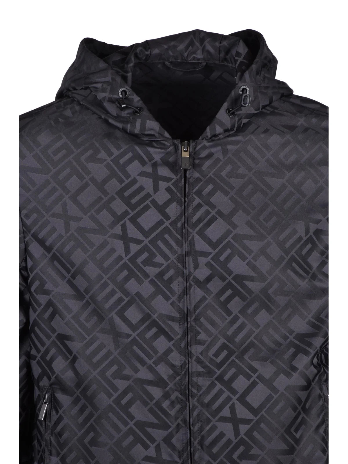 Armani Exchange Windbreaker Jacket - Black