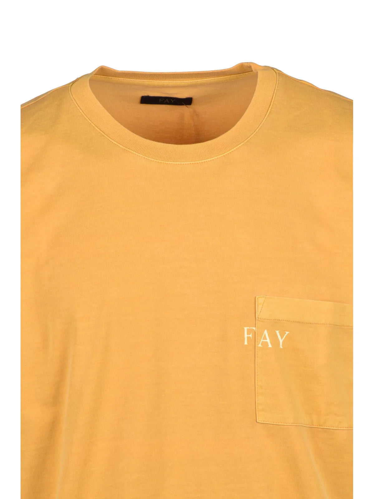 Fay T-shirt Cotone - Giallo