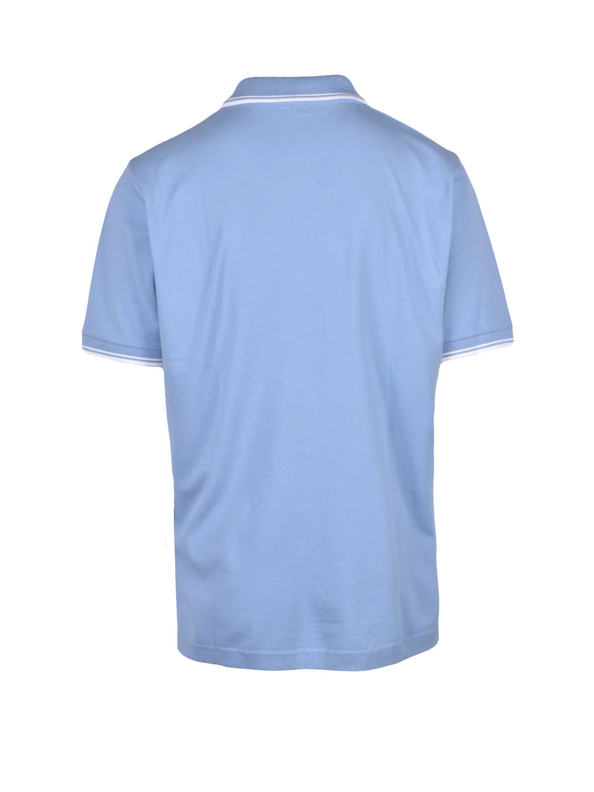 Fay Polo Cotone Stretch - Celeste