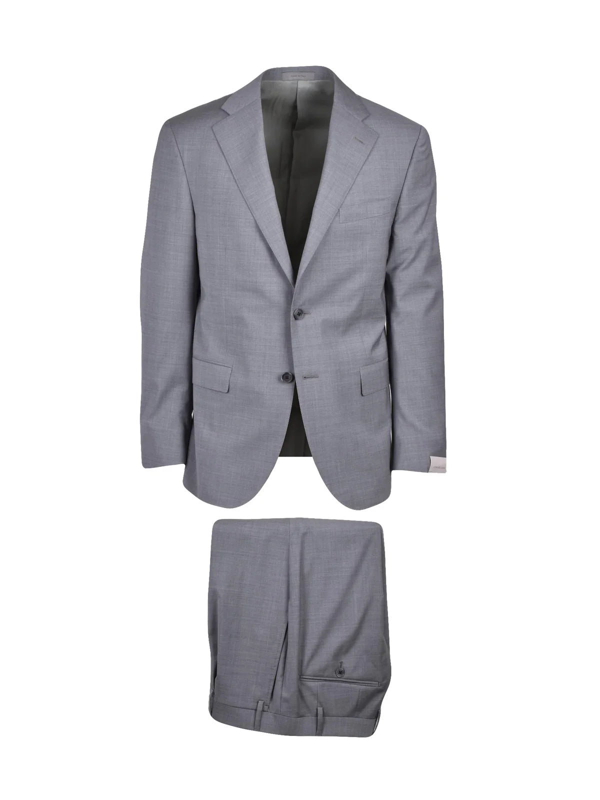 Corneliani Abito Lana Stretch - Grigio