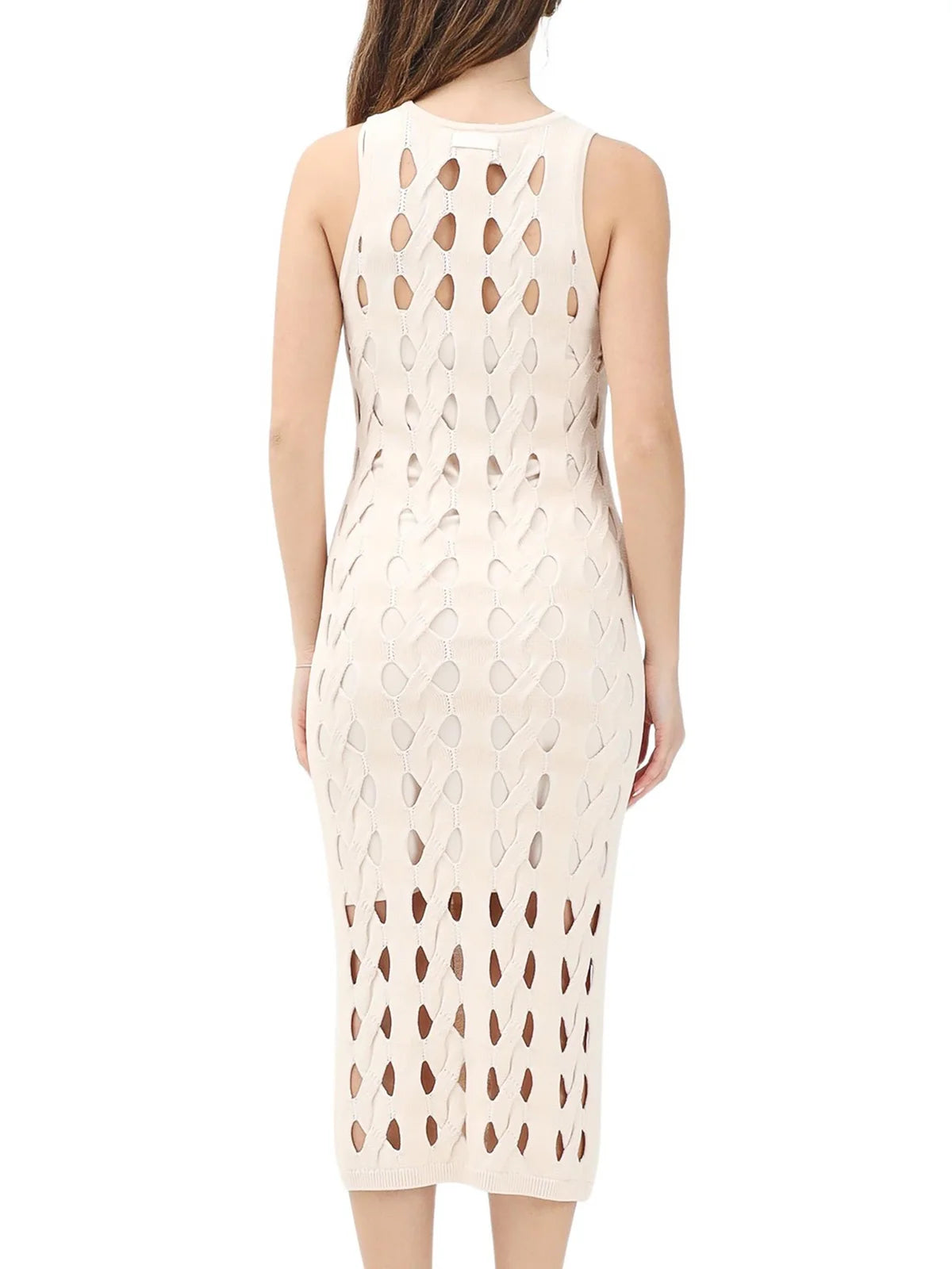 Pinko Tricot Sheath Dress - White