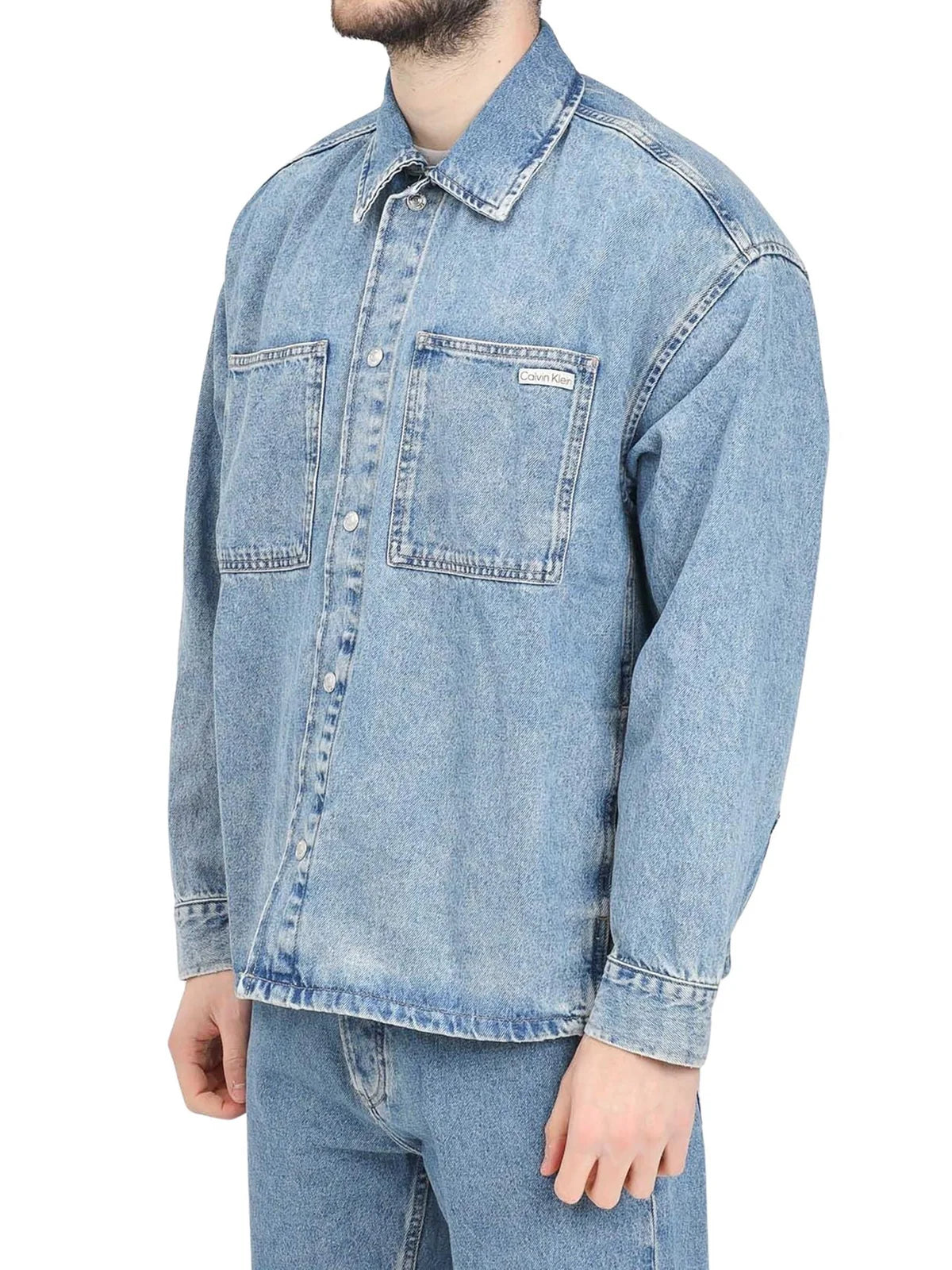 Calvin Klein Jeans Giubbotto Denim Blu