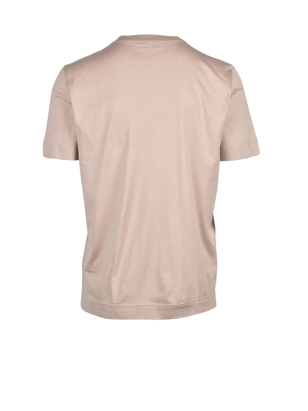 Ambrosio Beige Cotton T-shirt