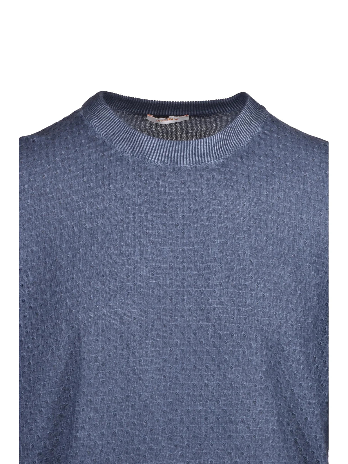 Officina 36 Maglioncino Girocollo - Denim