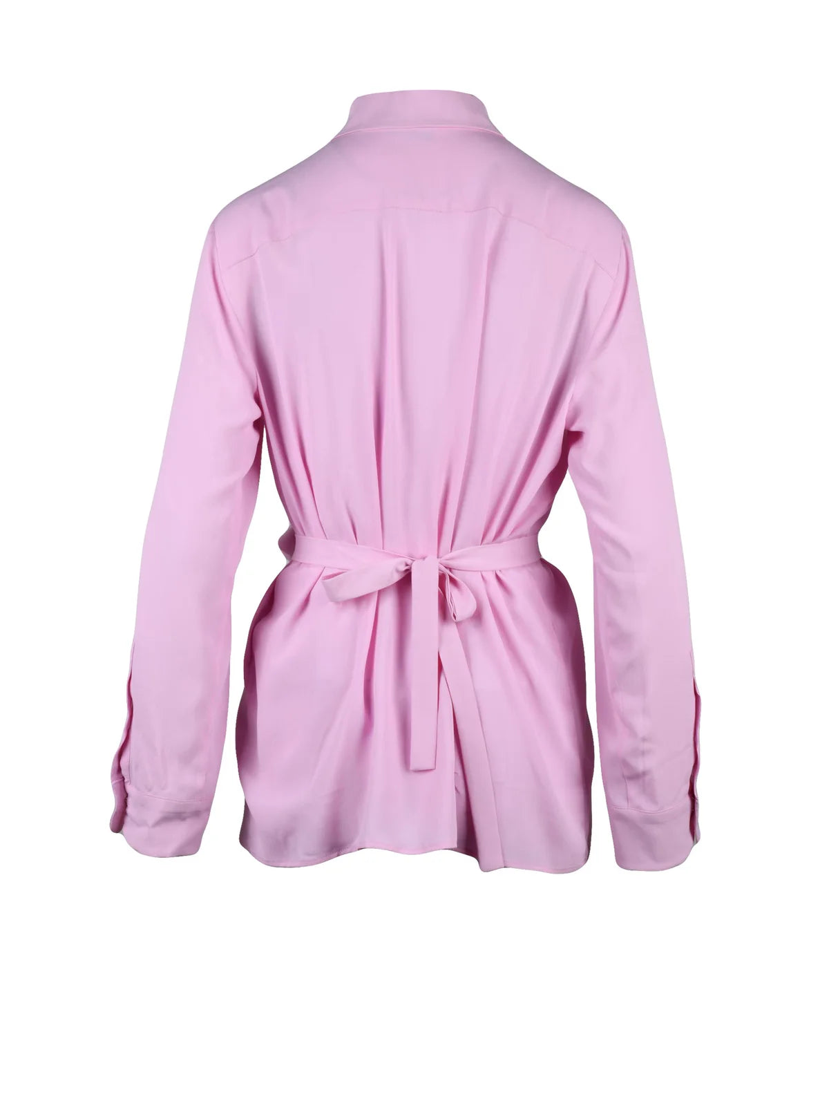 Marella Camicia Acetato Seta - Rosa