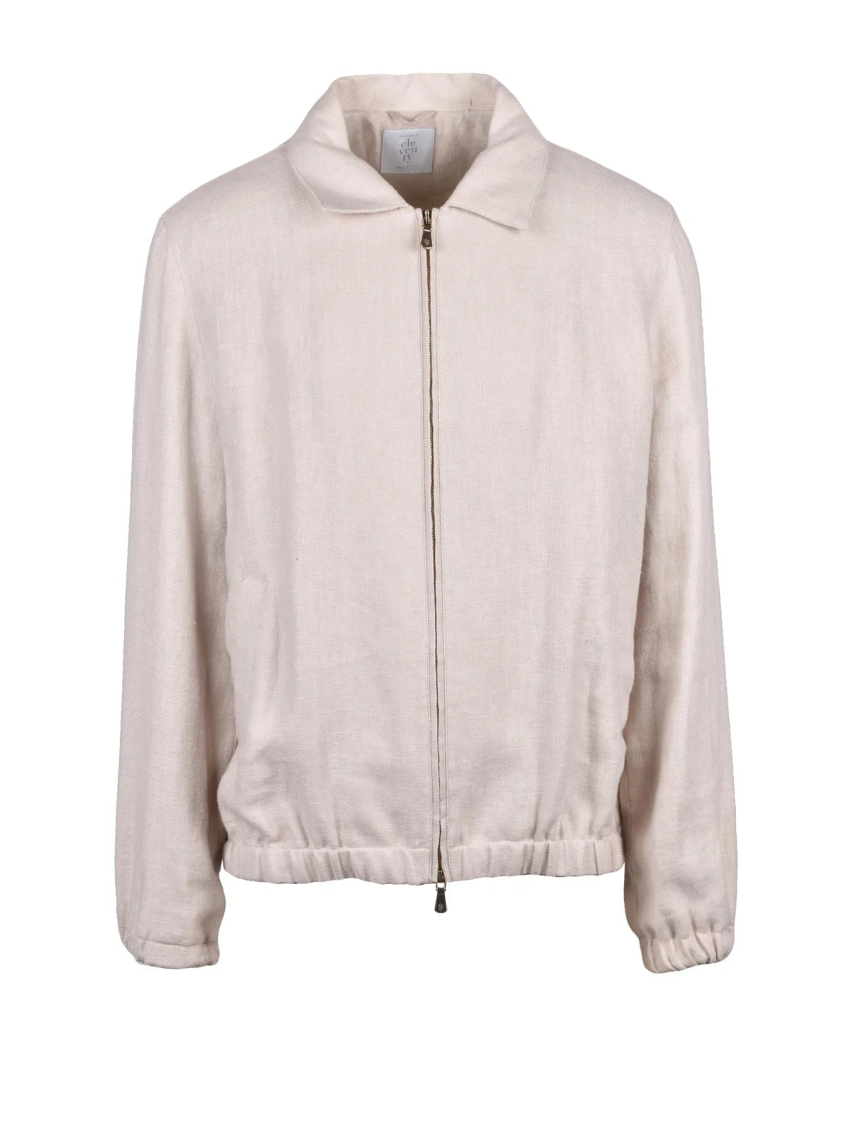 Eleventy Cappotto in Lino - Beige