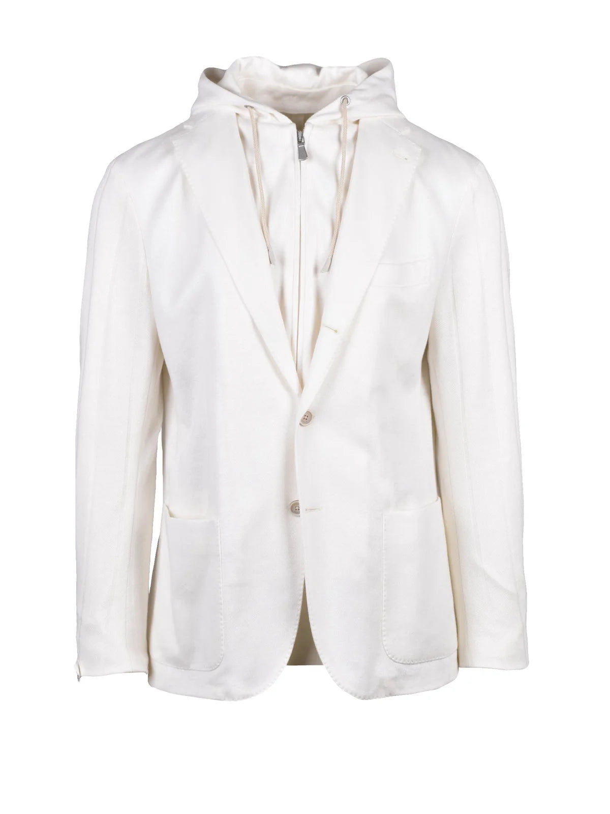 Eleventy Giacca Blazer Lino e Cotone - Beige