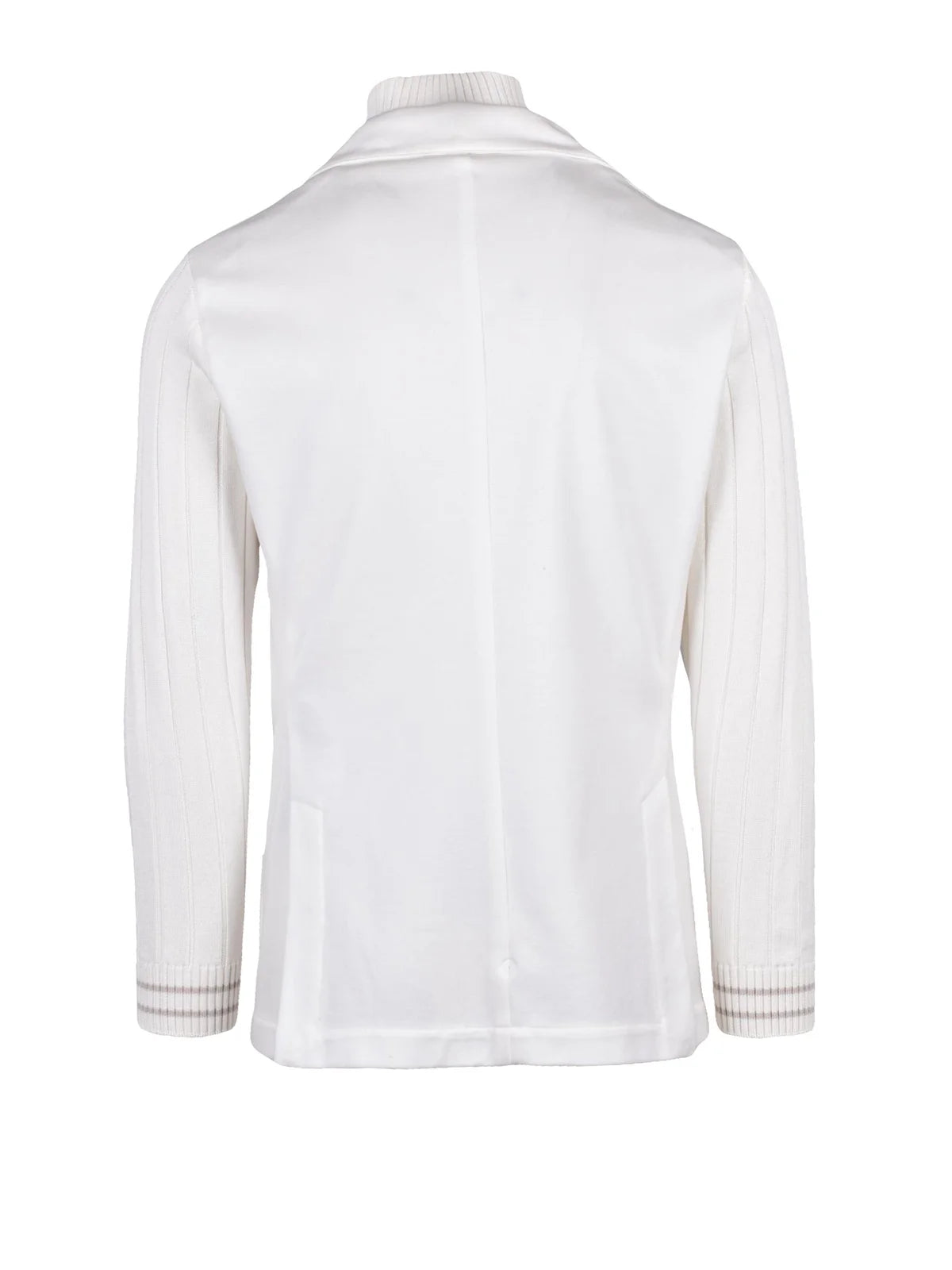 Eleventy Blazer in Cotone e Poliestere - Bianco