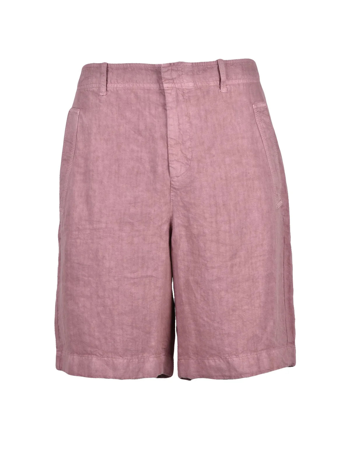 Eleventy Linen Bermuda Shorts - Red