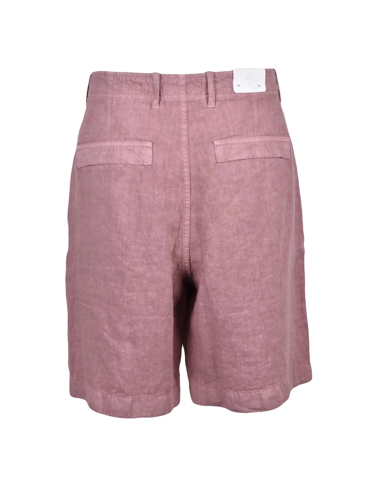 Eleventy Linen Bermuda Shorts - Red