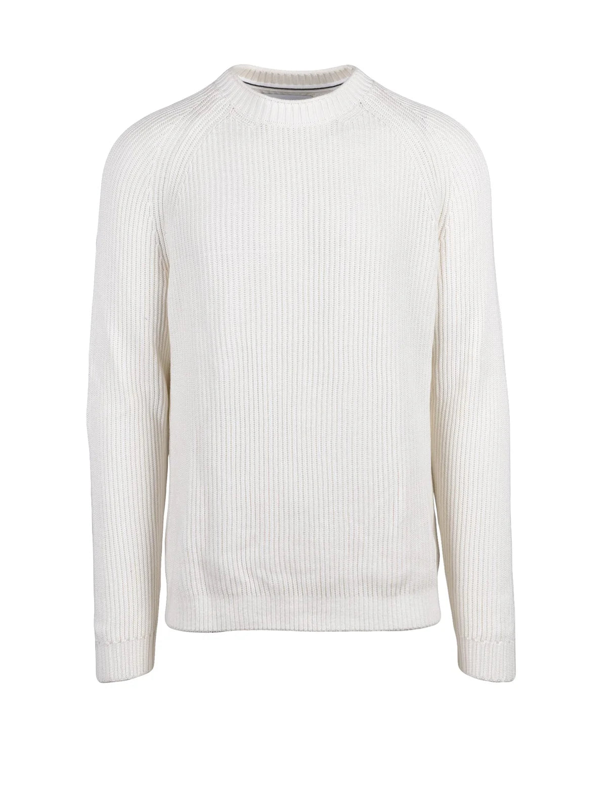Calvin Klein Jeans Maglione Raglan Cotone - Bianco