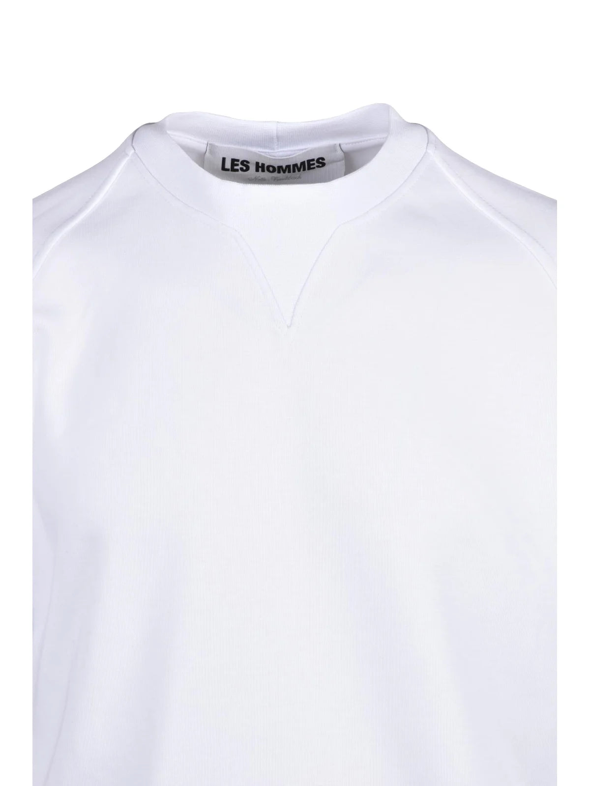 Les Hommes Felpa Cotone Poliestere - Bianco