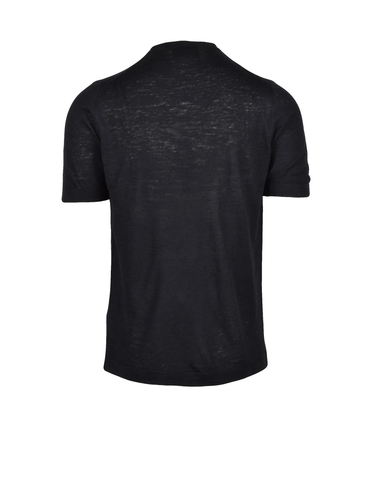 Dressism. Maglia Lino Cotone - Nero