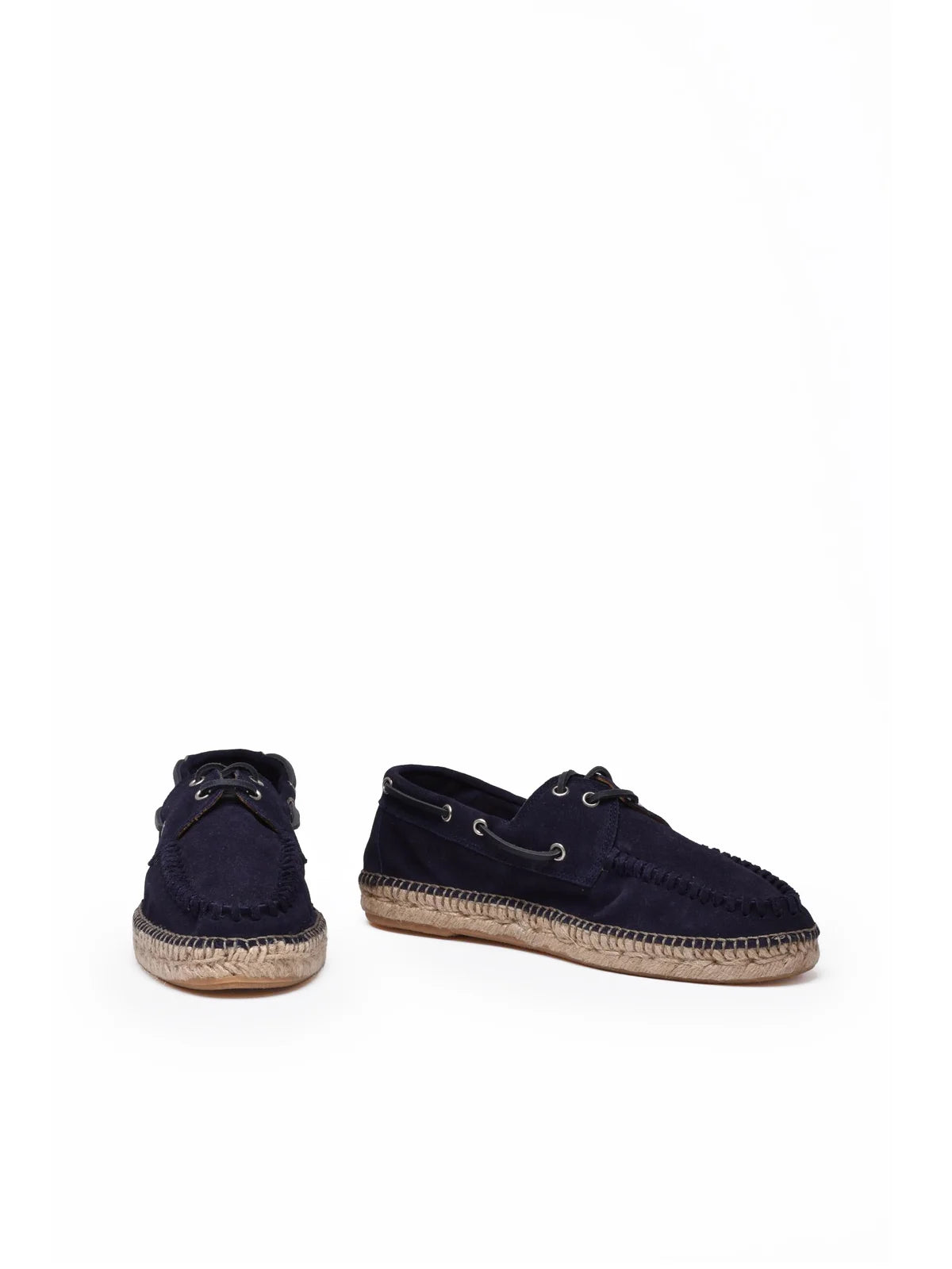 Eleventy Espadrillas Pelle Gomma - Blu