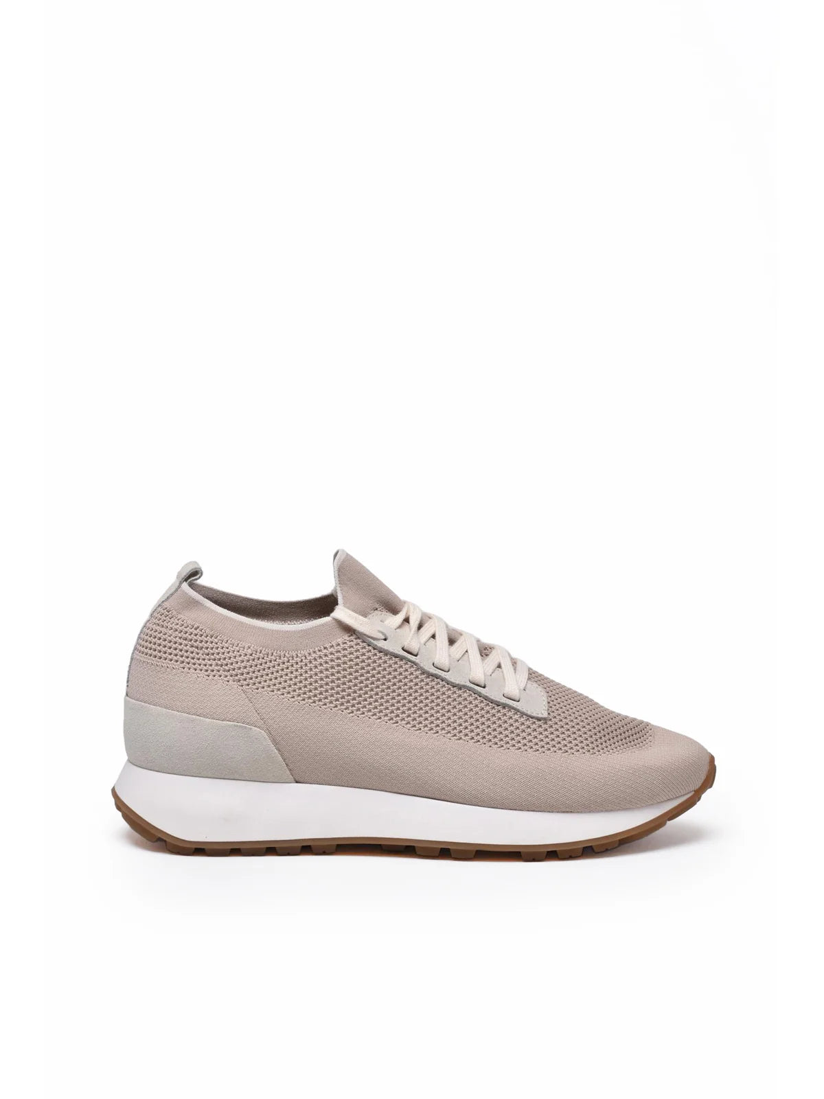 Eleventy Sneakers Tessuto Gomma - Beige