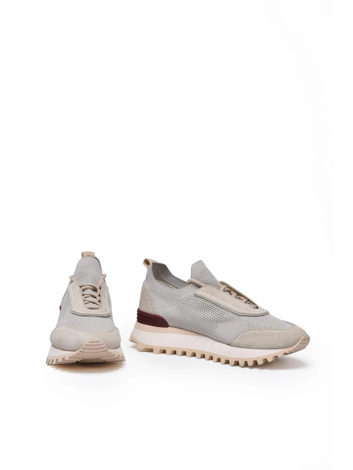 Eleventy Sneakers Tessuto Gomma - Grigio