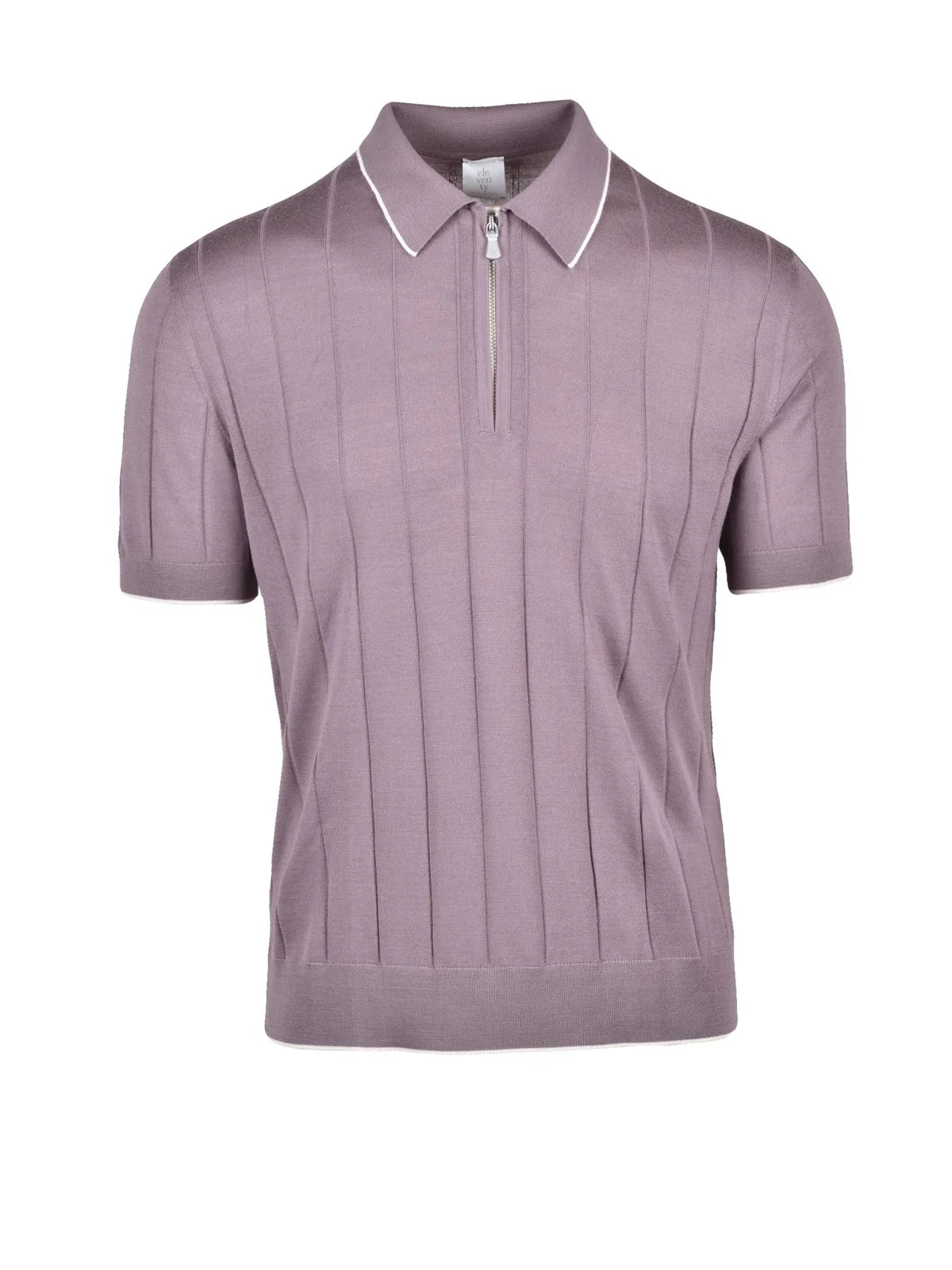Eleventy Wool Polo Shirt - Red