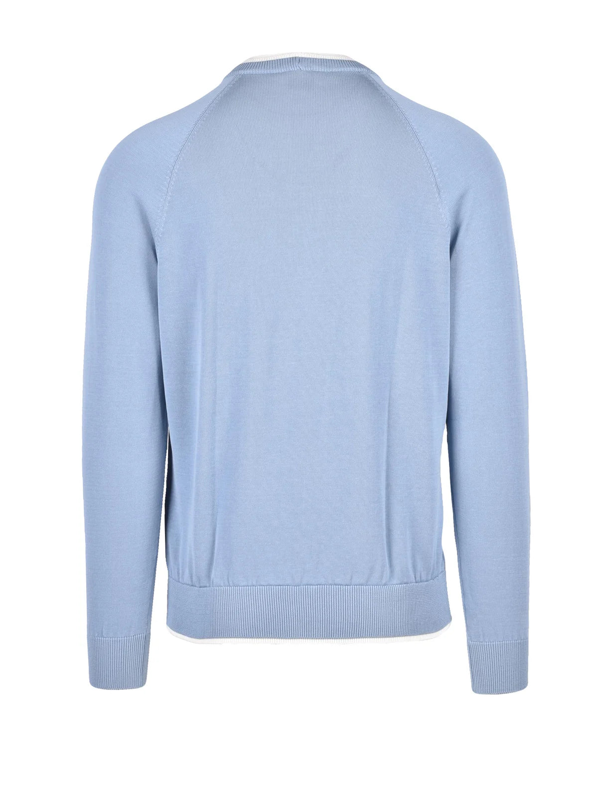 Eleventy Maglione Girocollo Azzurro - Uomo