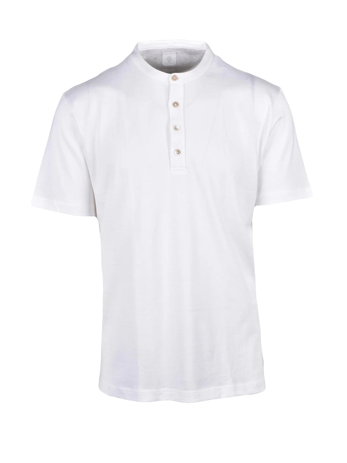 Eleventy T-shirt Serafino - Bianco