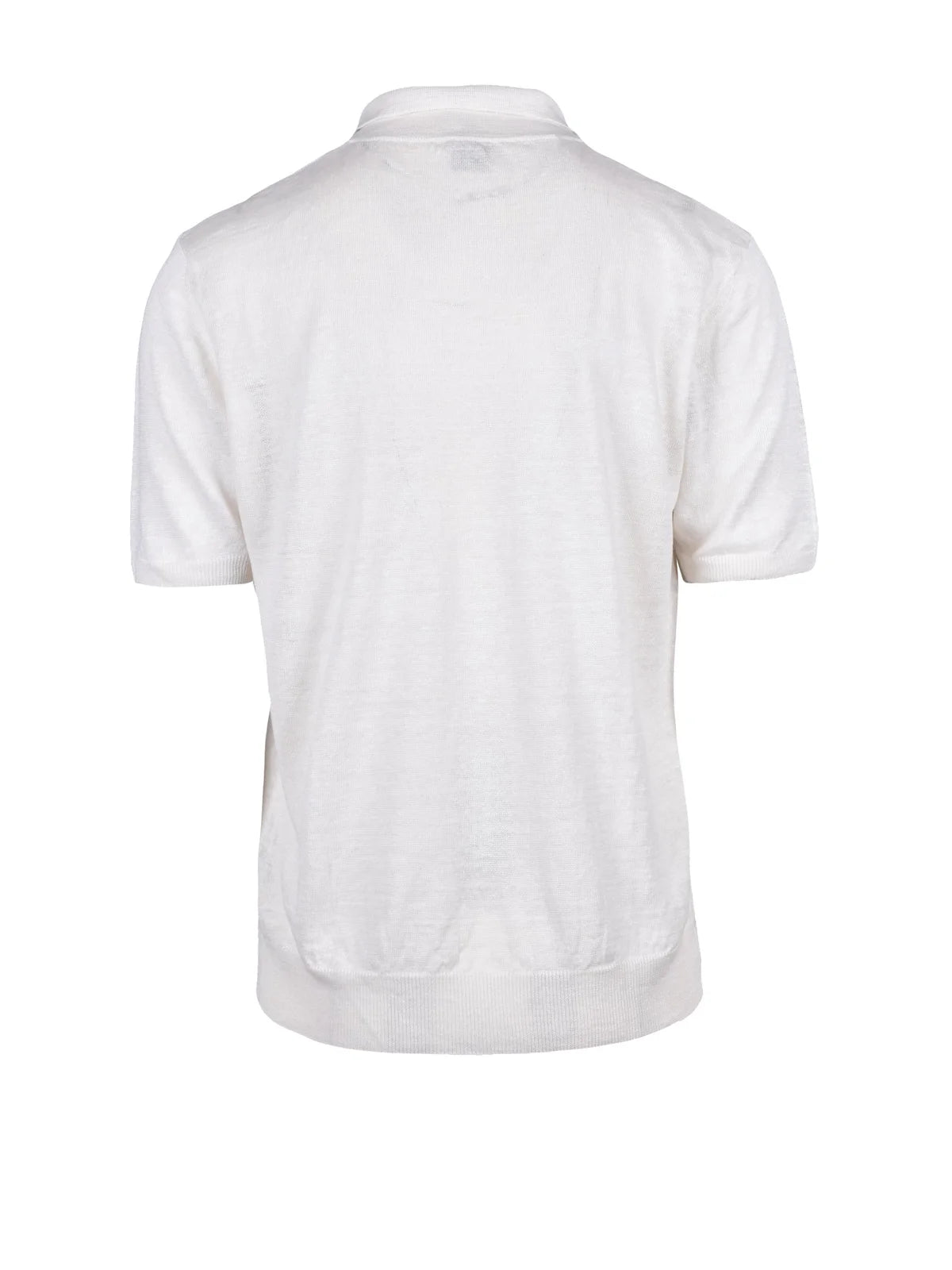 Eleventy Polo Garzata - Bianco