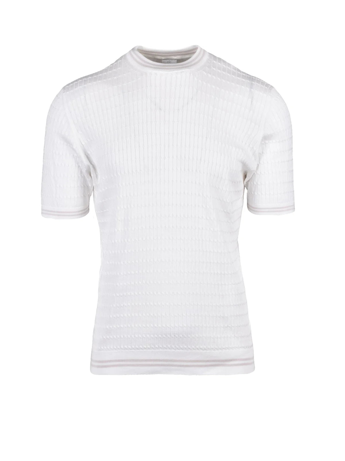 Eleventy Sottogiacca Girocollo - Bianco