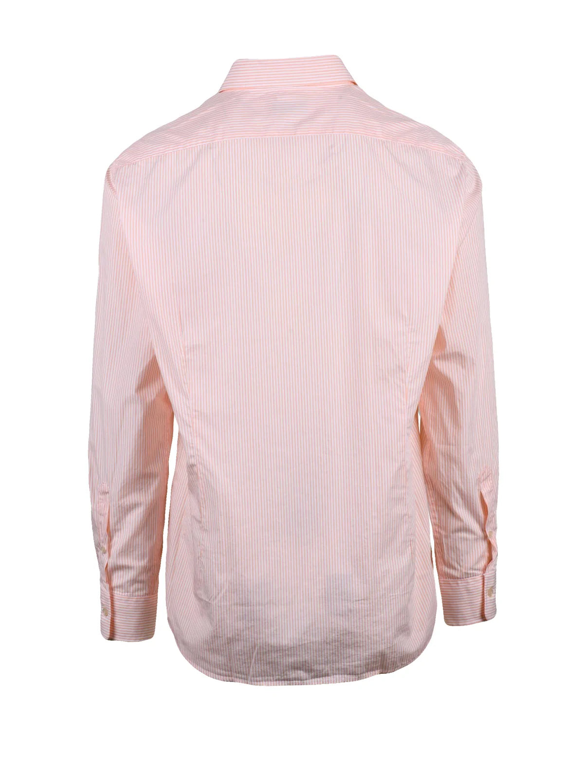 Ambrosio Camicia Cotone - White/Salmon