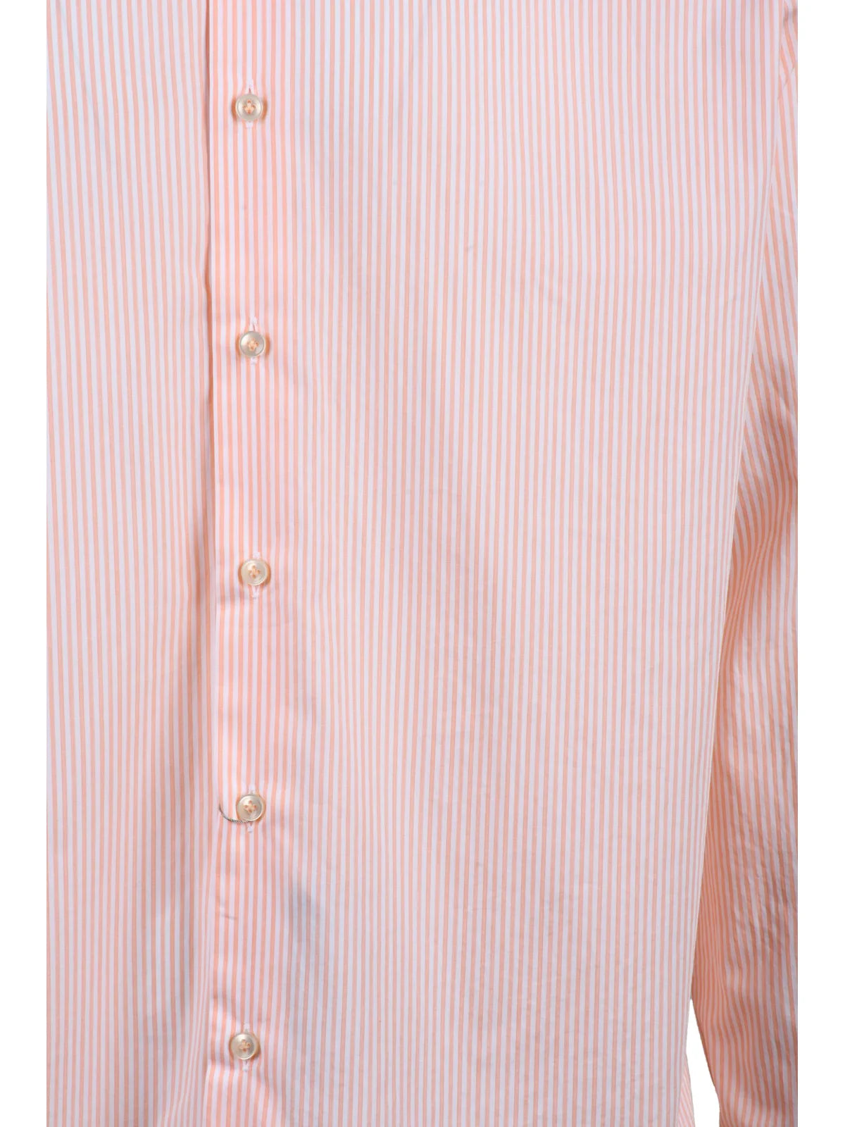 Ambrosio Camicia Cotone - White/Salmon