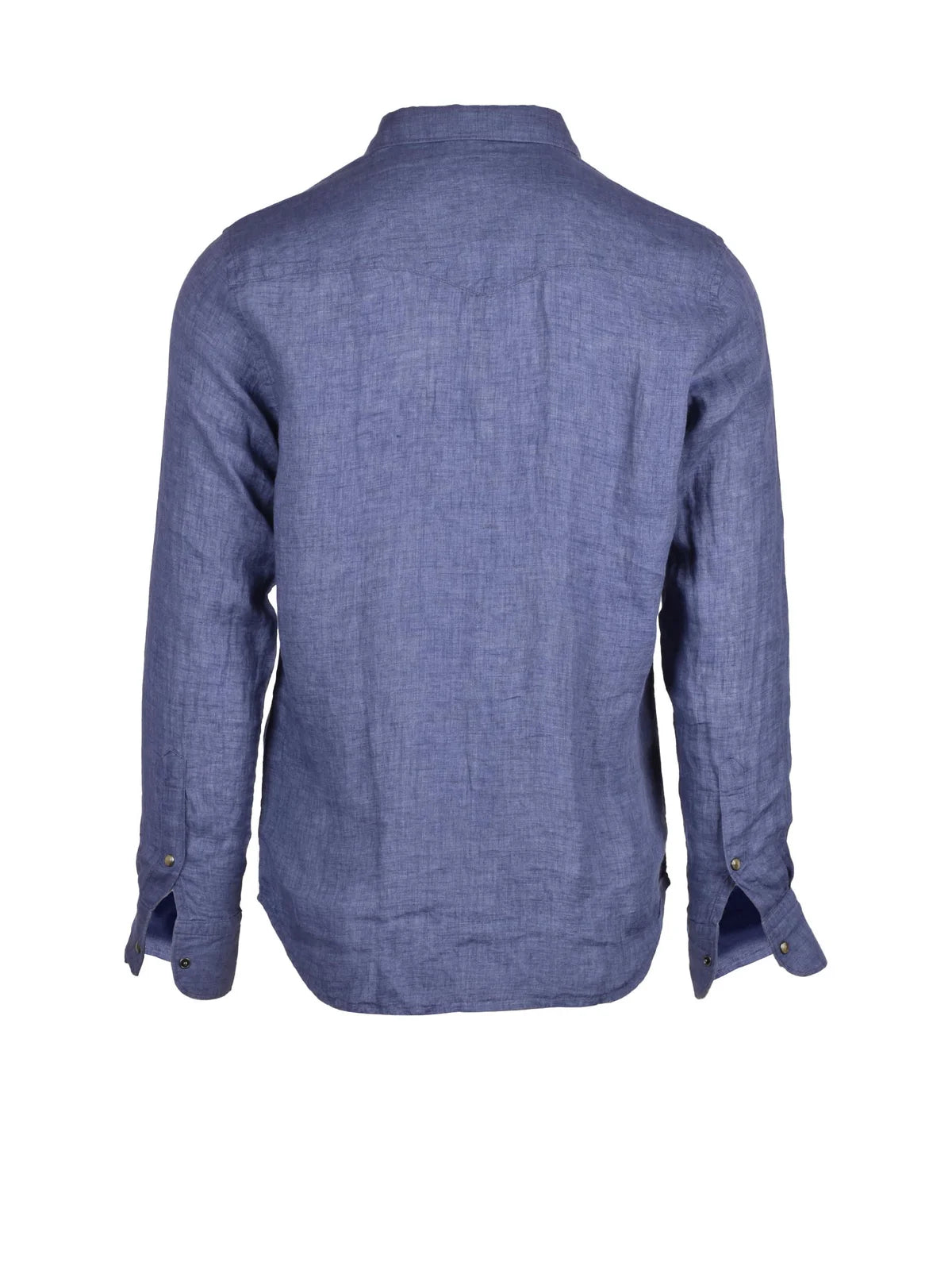 Alley Docks 963 Camicia Lino - Blu
