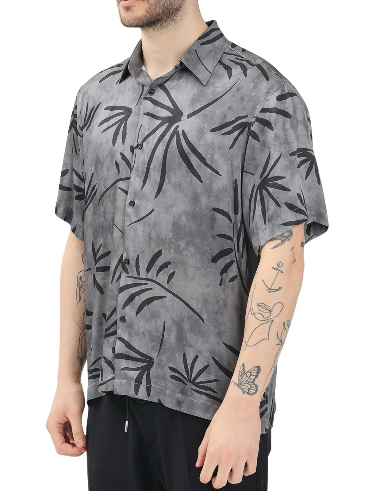 I M Brian Camicia Uomo - Grigio
