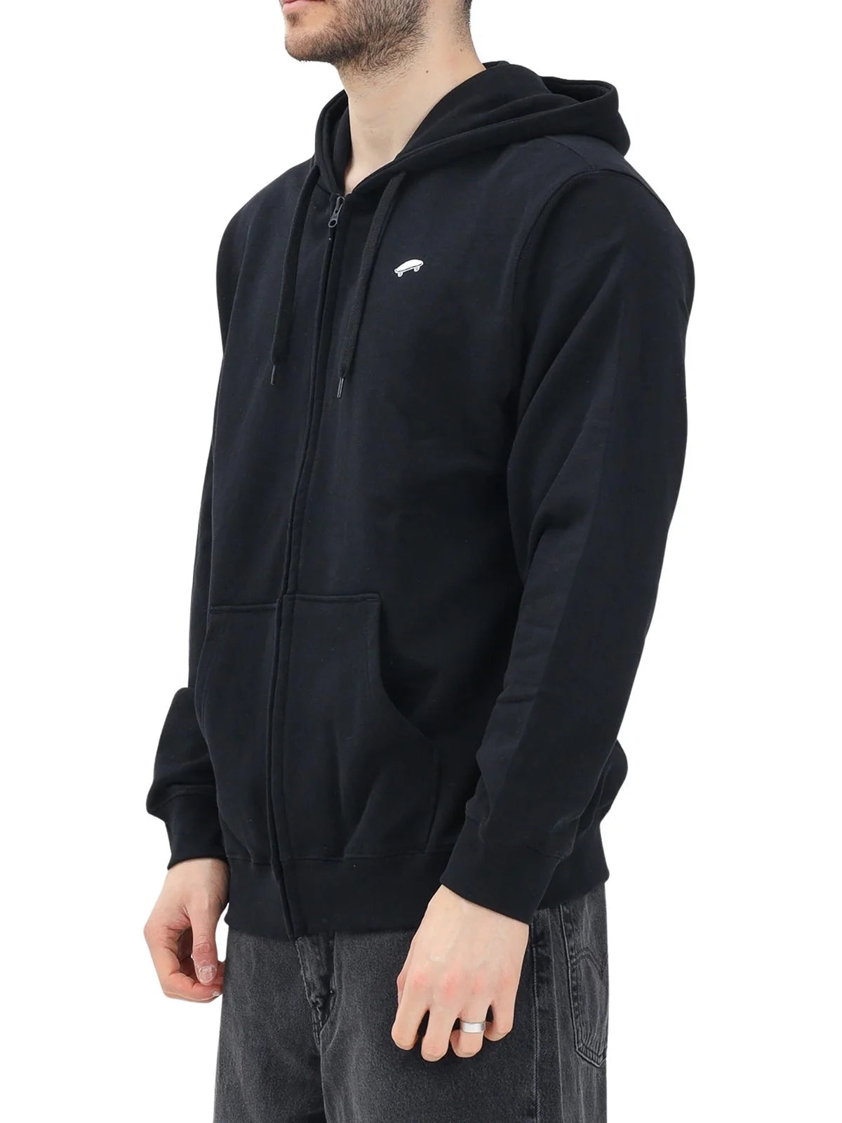 Vans Felpa con Cappuccio - Nero