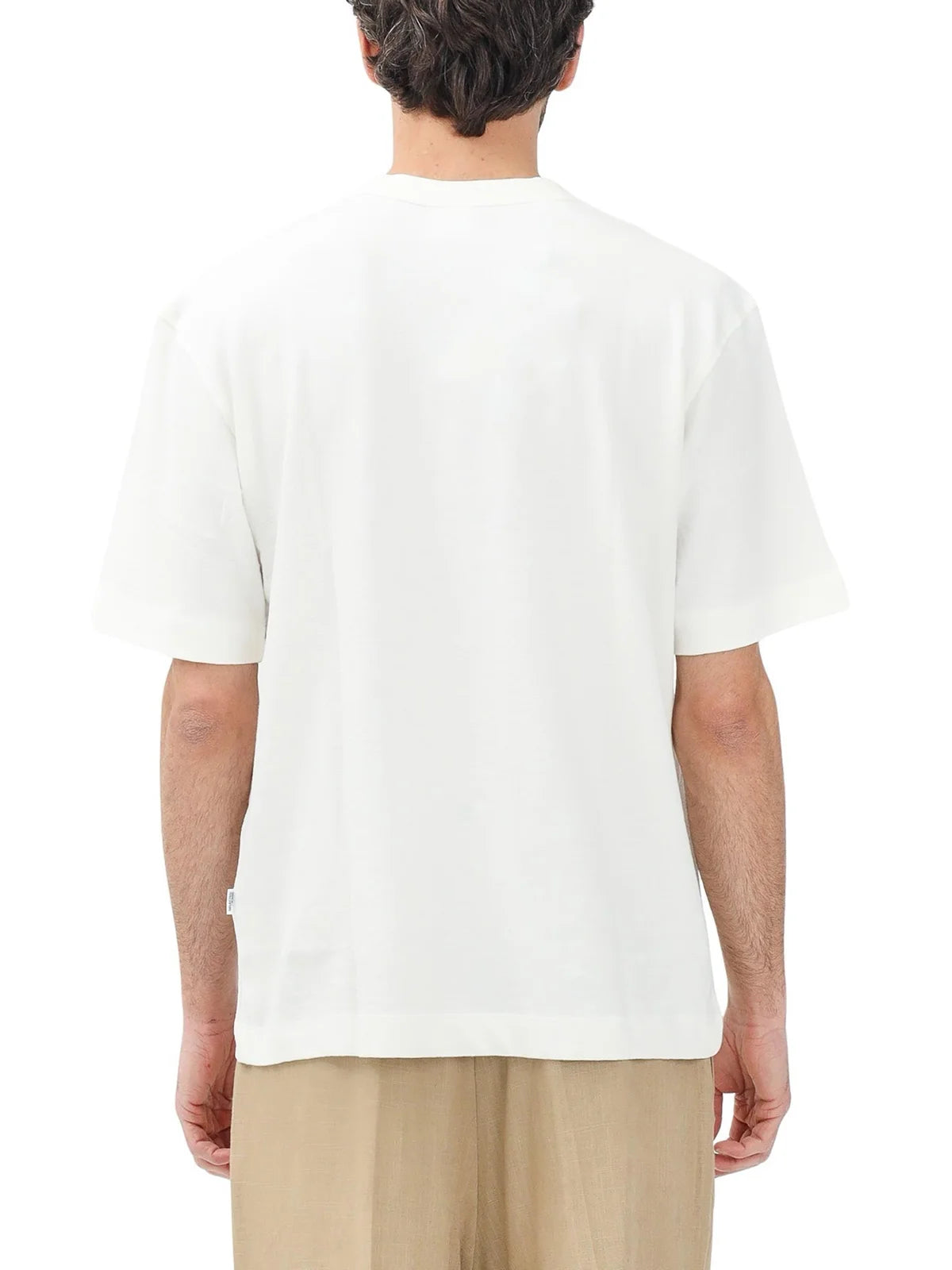 Selected Maglia Cotone Organico Girocollo - Bianco