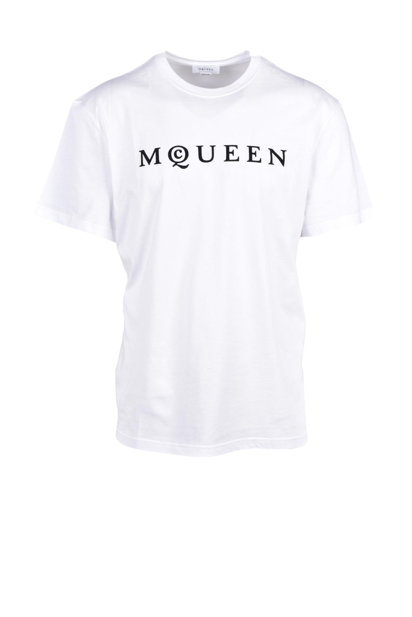 Alexander McQueen T-shirt Cotone - Bianco