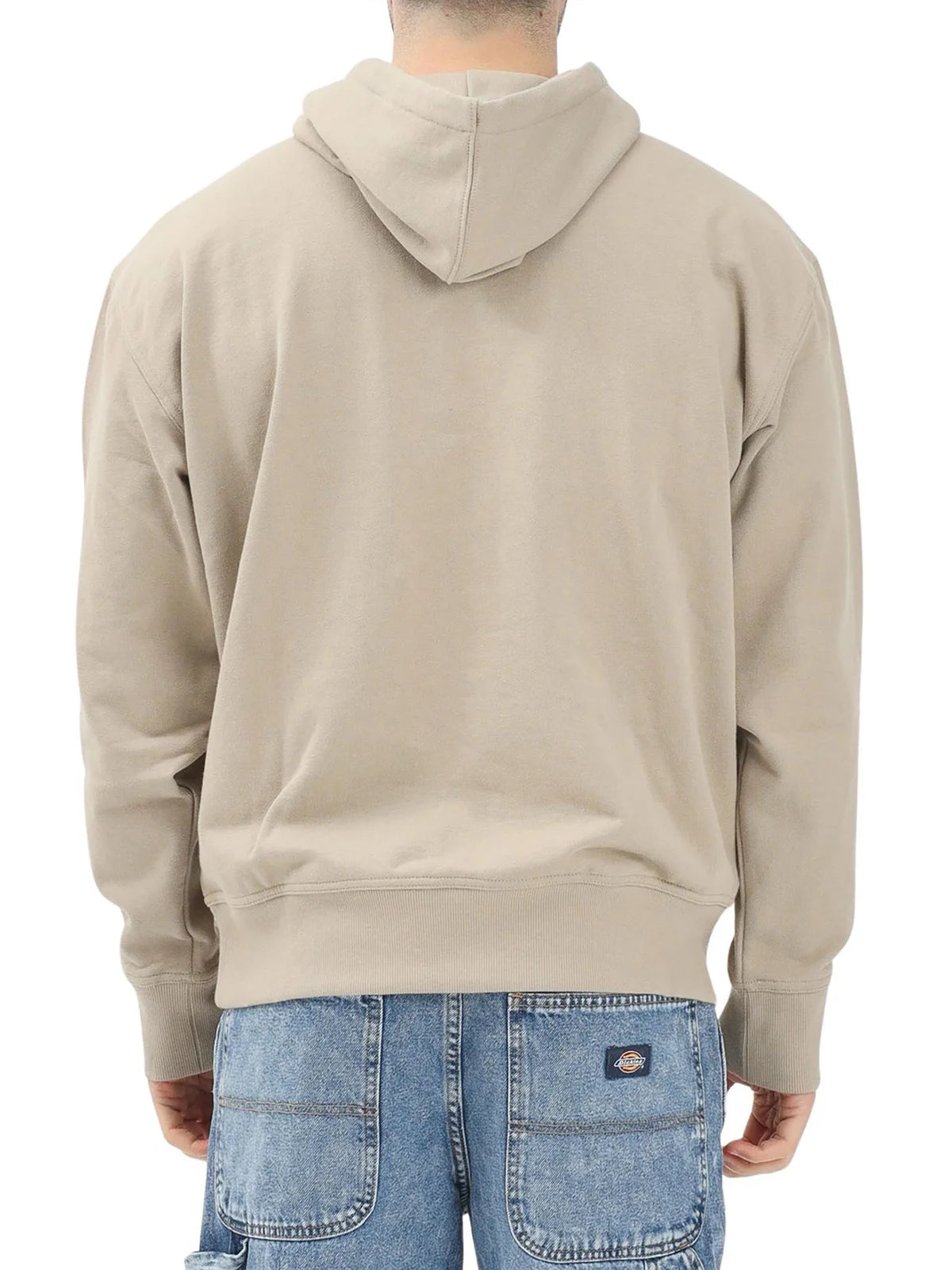 Dickies Felpa con Cappuccio Cotone/Poliestere - Grigio