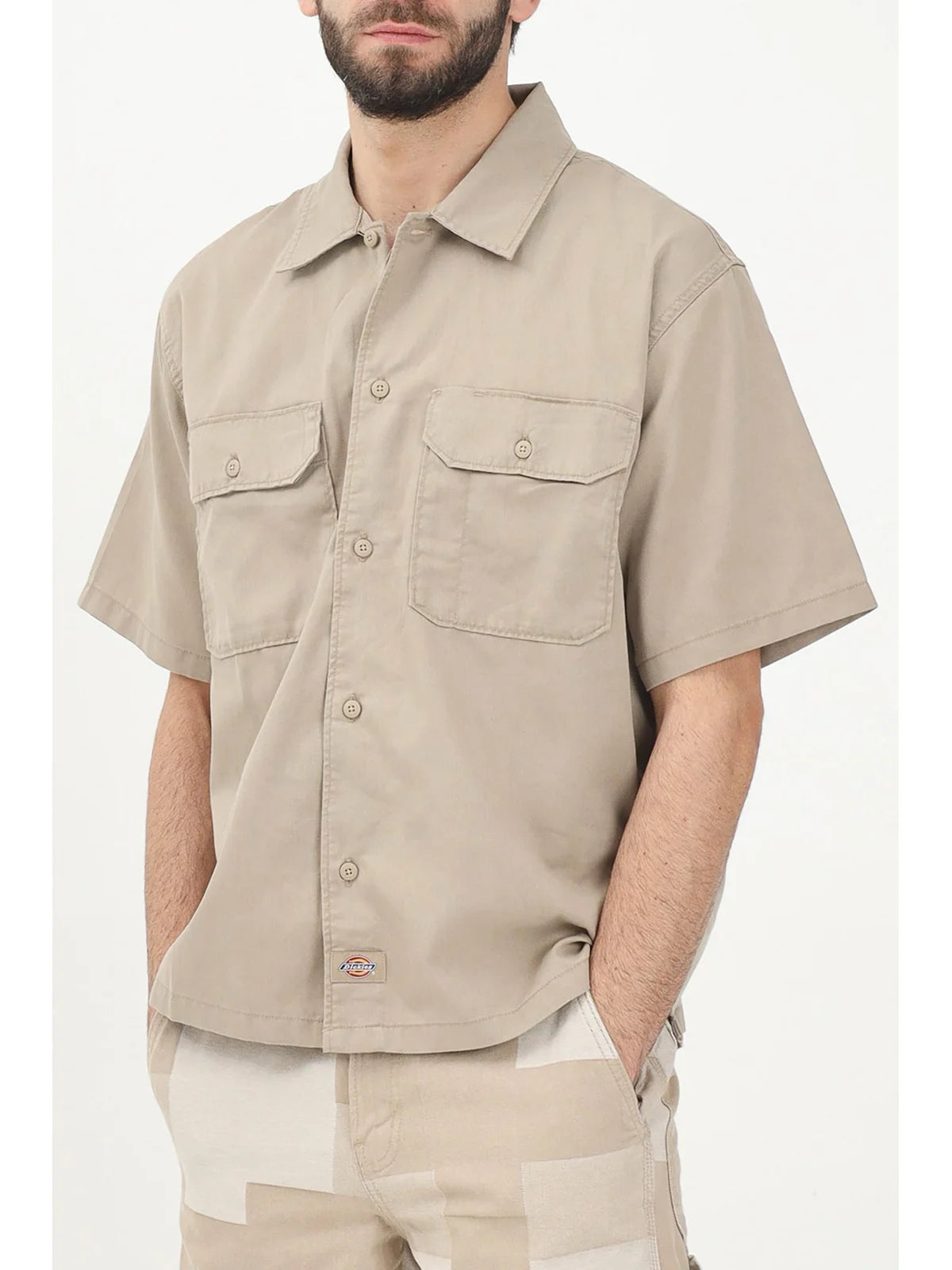 Dickies Camicia Poliestere/Cotone - Turchese