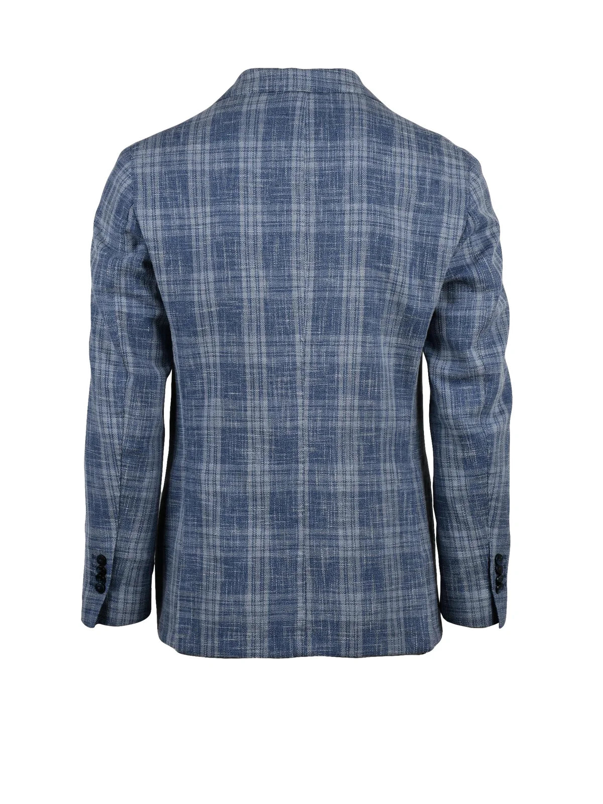 L.b.m. 1911 Giacca Blazer Misto Lana Poliammide Lino - Celeste