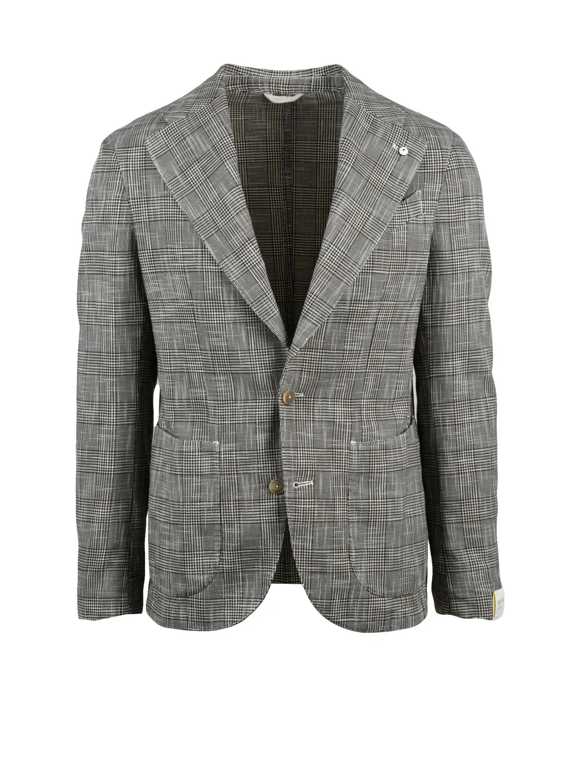 L.b.m. 1911 Giacca Misto Cotone Seta - Grigio